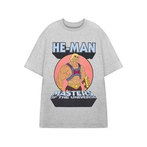 He-Man Unisex Adult T-Shirt / Grey Marl